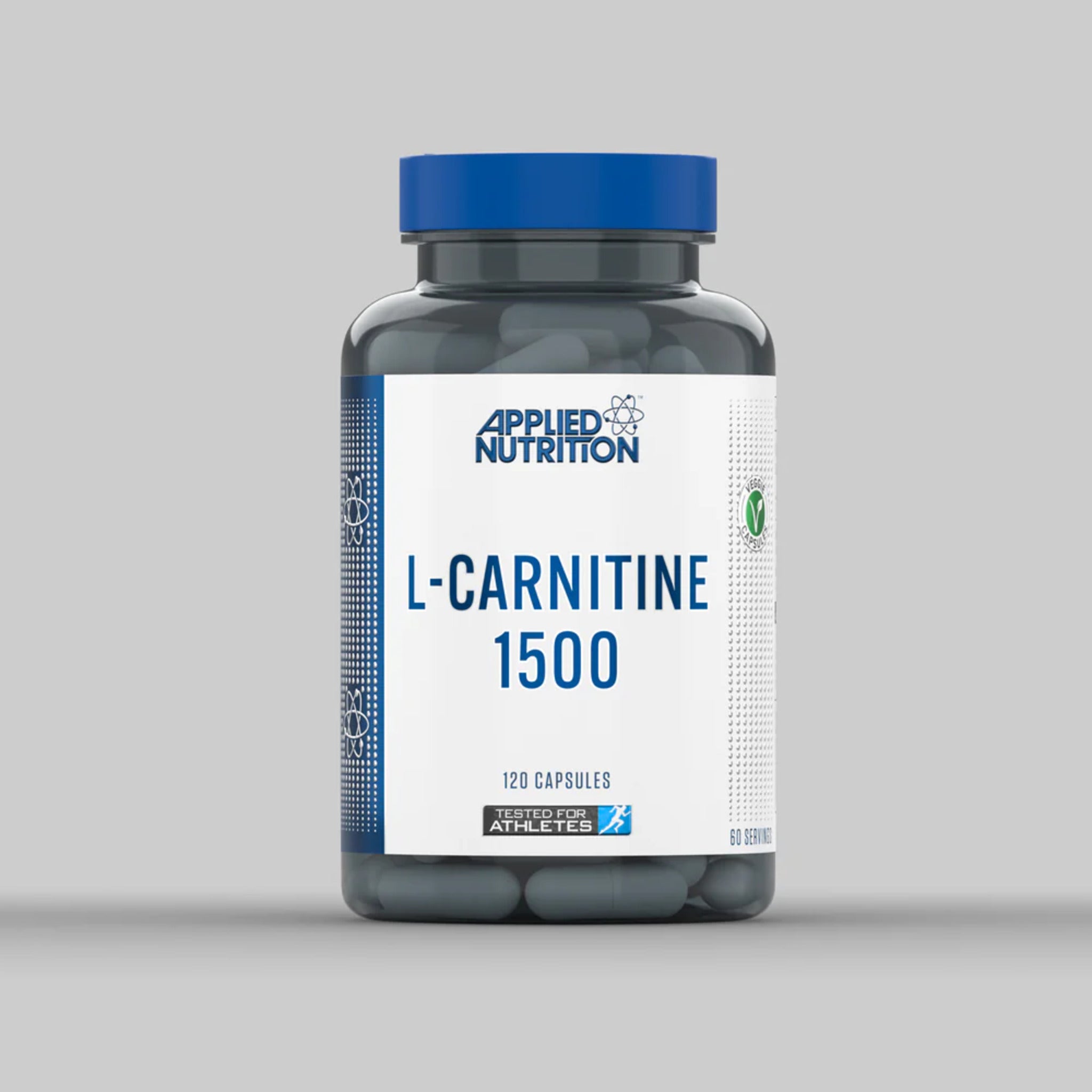 L-Carnitina Capsule, Applied Nutrition, L-Carnitine 1500, 120 Capsule