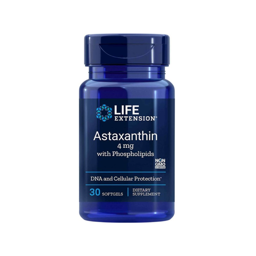 Astaxanthin, Life Extension, Astaxanthin 4mg, 30 Softgels