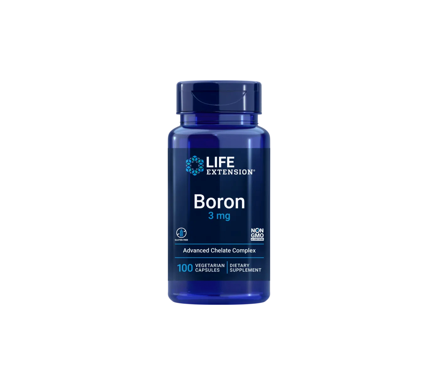 Boron, Life Extension, Boron 3mg, 100 Capsule