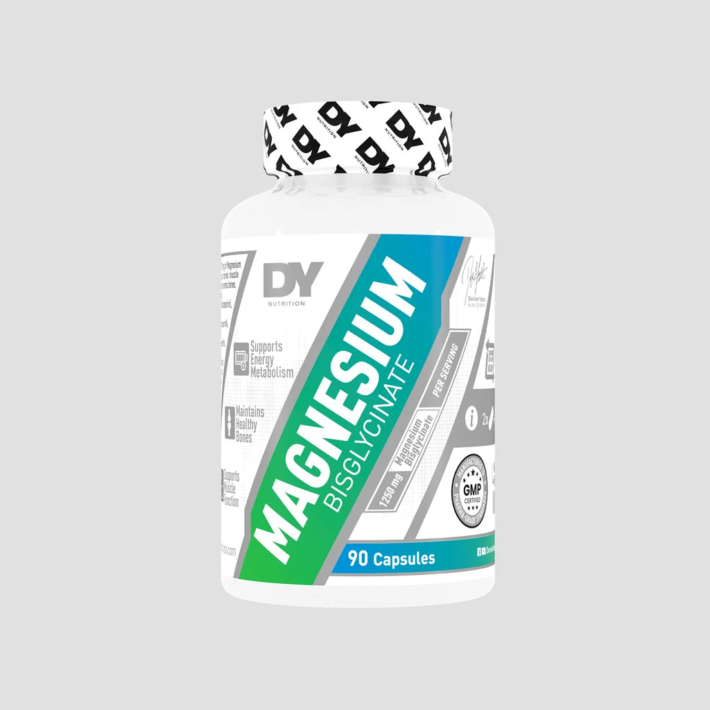Magneziu Bisglicinat, Dorian Yates,Magnesium Bisglycinate, 90 capsules