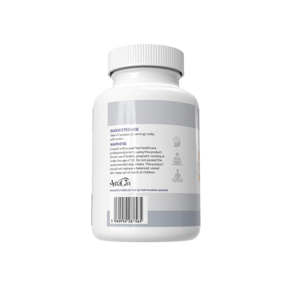 Magneziu Treonat, Pharma Grade, Magnesium Threonate Plus, 120 Capsule