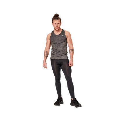 Maiou, BioTechUSA, ASA Men Tank Top, Grey