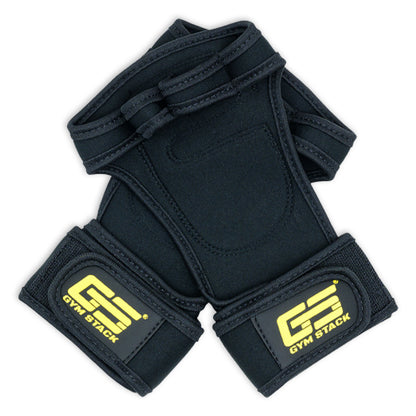 Palmare Neopren, Gym Stack, Grip Pad Neoprene, Black