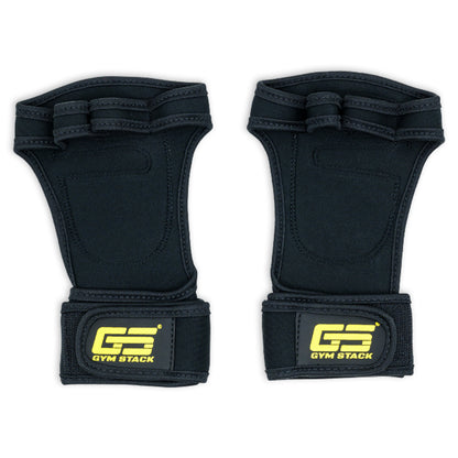 Palmare Neopren, Gym Stack, Grip Pad Neoprene, Black