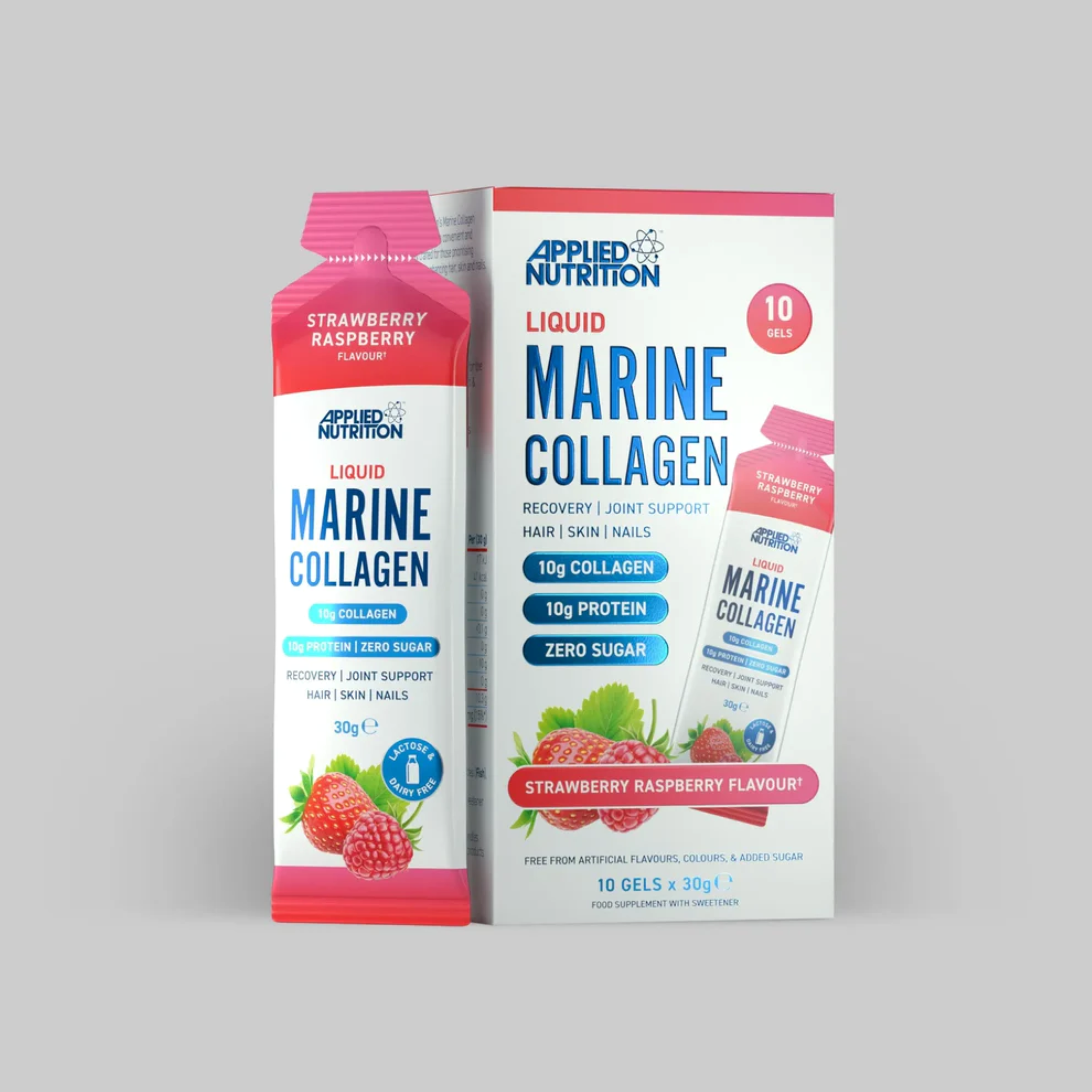 Colagen Marin, Applied Nutrition, Liquid Marine Collagen, 10x30g