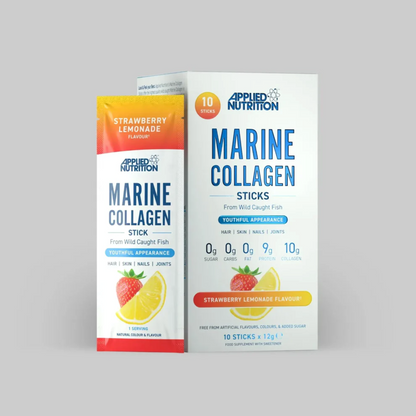 Colagen Marin, Applied Nutrition, Marine Collagen Sticks, 10x12g