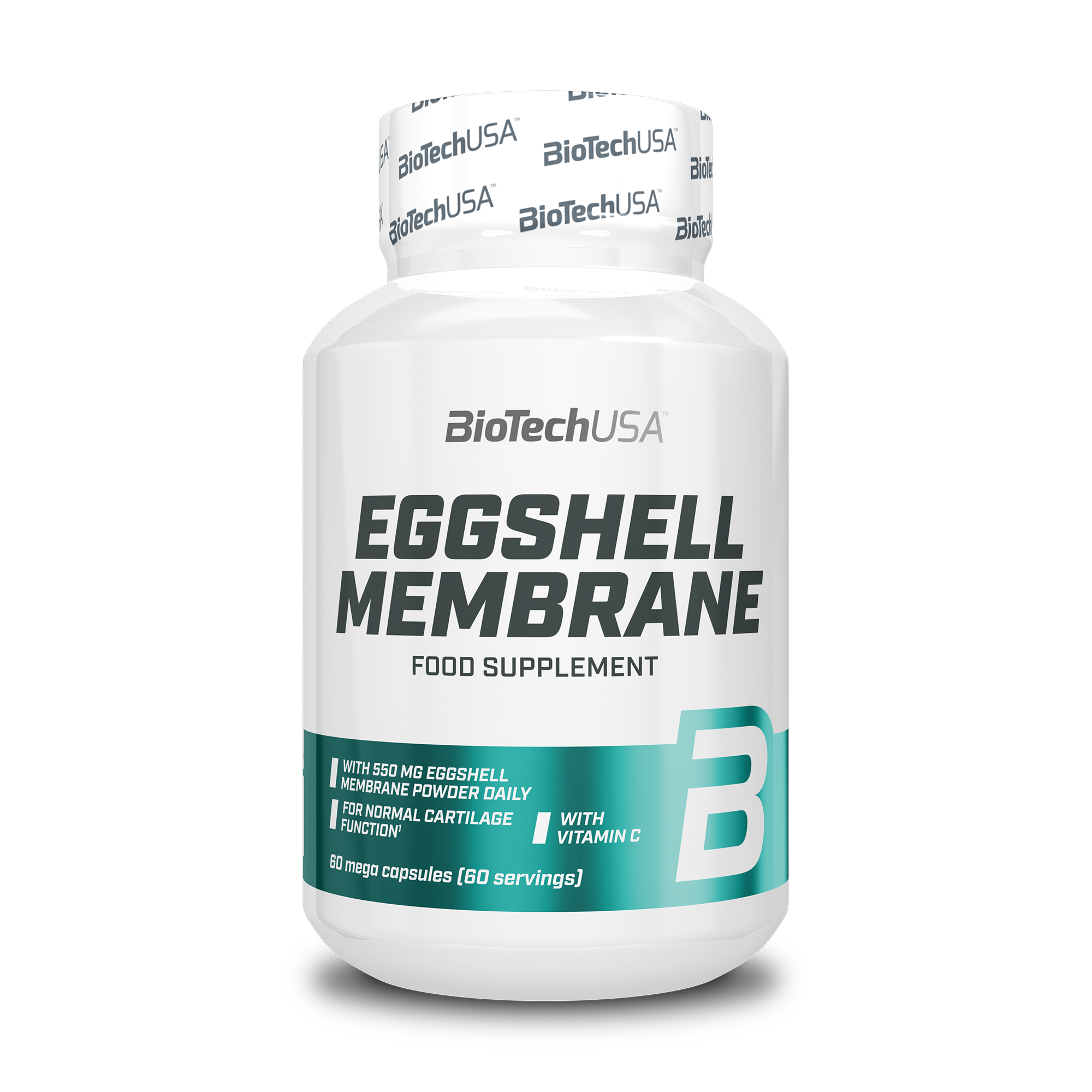 Membrana din Coaja de Ou, BioTechUSA, Eggshell Membrane, 60 Capsule