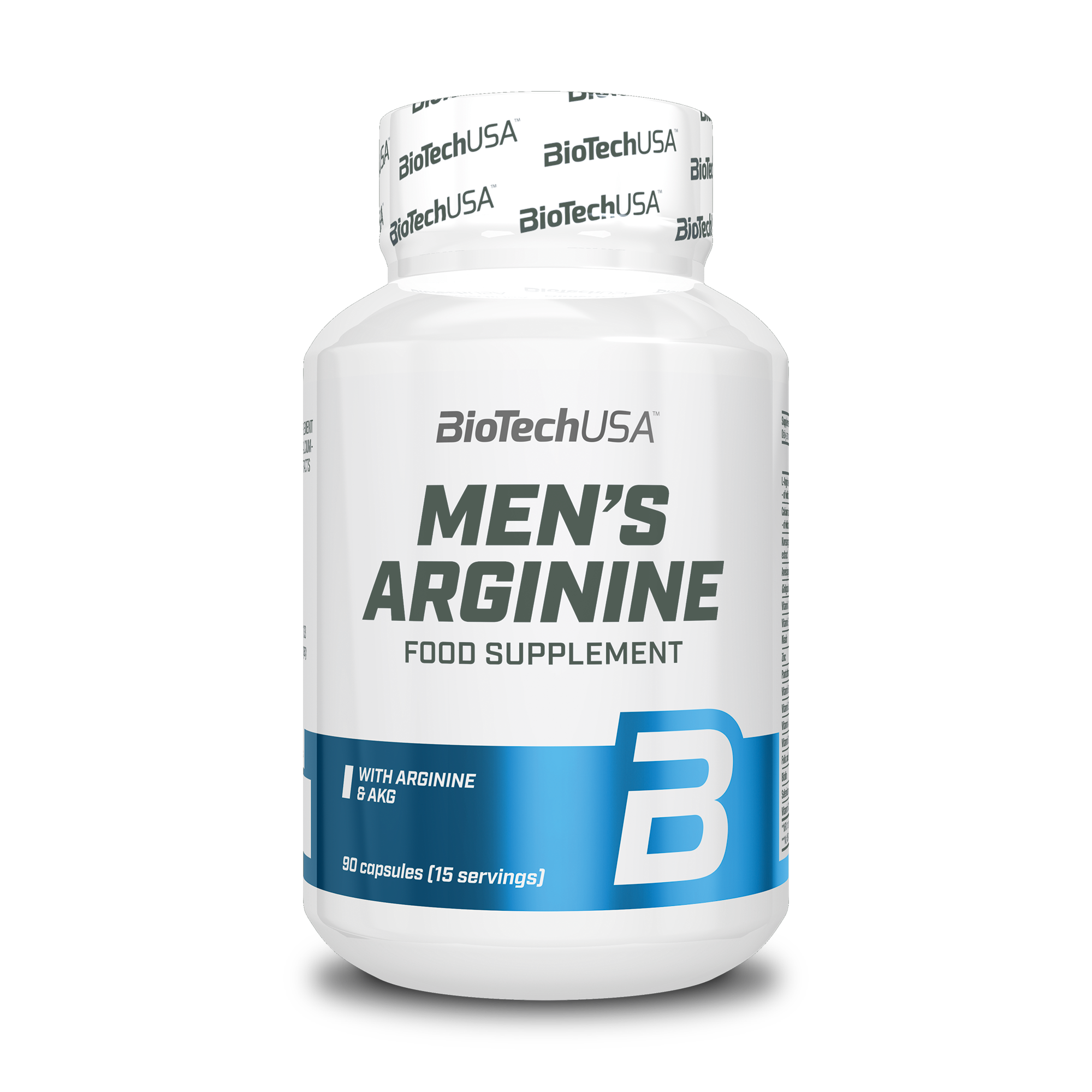 Arginina, BioTechUSA, Men's Arginine, 90 Capsule