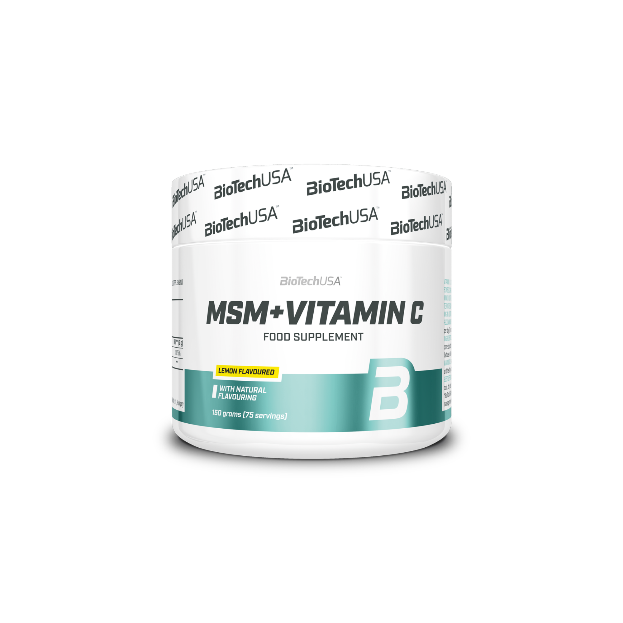 Metilsulfonilmetan (MSM) + Vitamina C, BioTechUSA, MSM + Vitamin C, 150 g