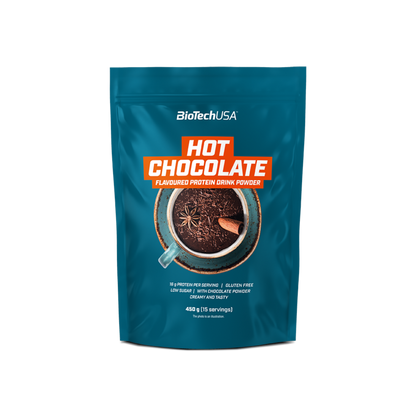Mix Ciocolata Calda Proteica, BioTechUSA, Hot Chocolate, 450 g