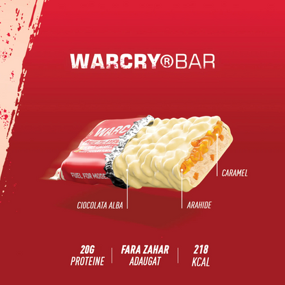 Baton Proteic, Genius Nutrition, Warcry Bar, 55g EXP: 18/07/2026