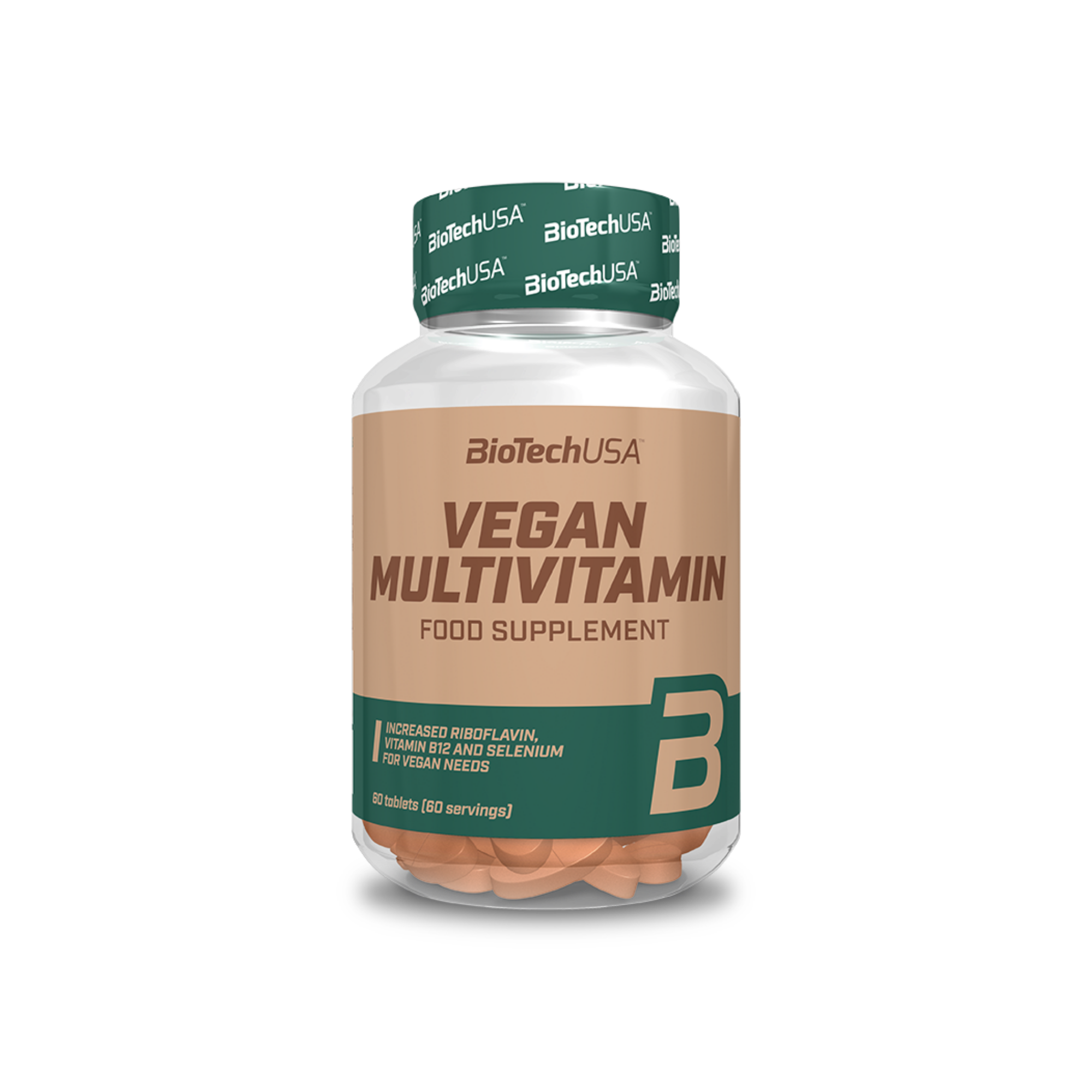 Multivitamine Vegane, BioTechUSA, Vegan MultiVitamin, 60 tablets