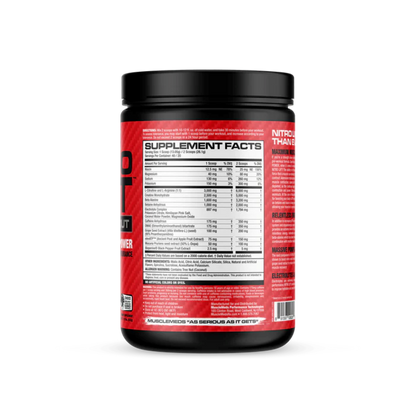 Pre-Workout, MuscleMeds, Nitro Lift, 522g