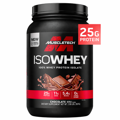 Proteina Izolata din Zer, MuscleTech, Iso Whey, 907g