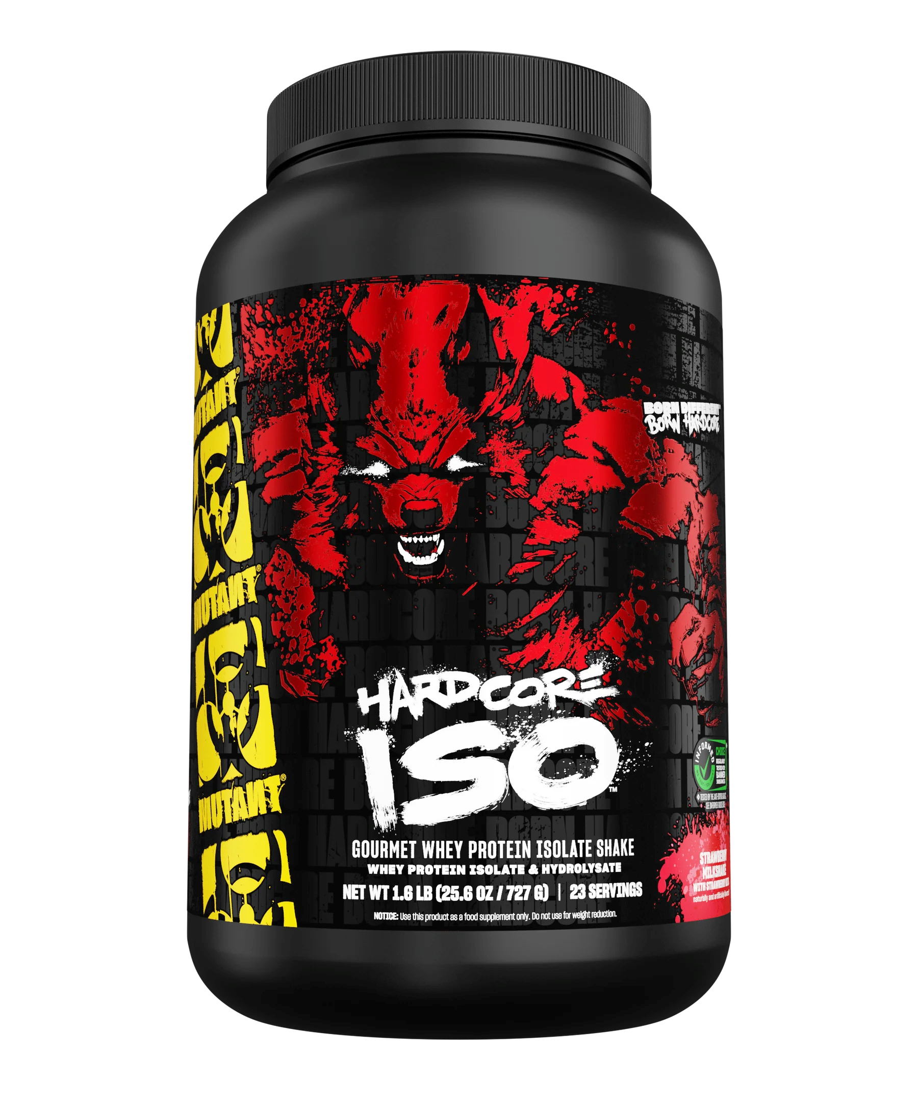 Proteina Izolata din Zer, Mutant, Hardcore Iso, 727g
