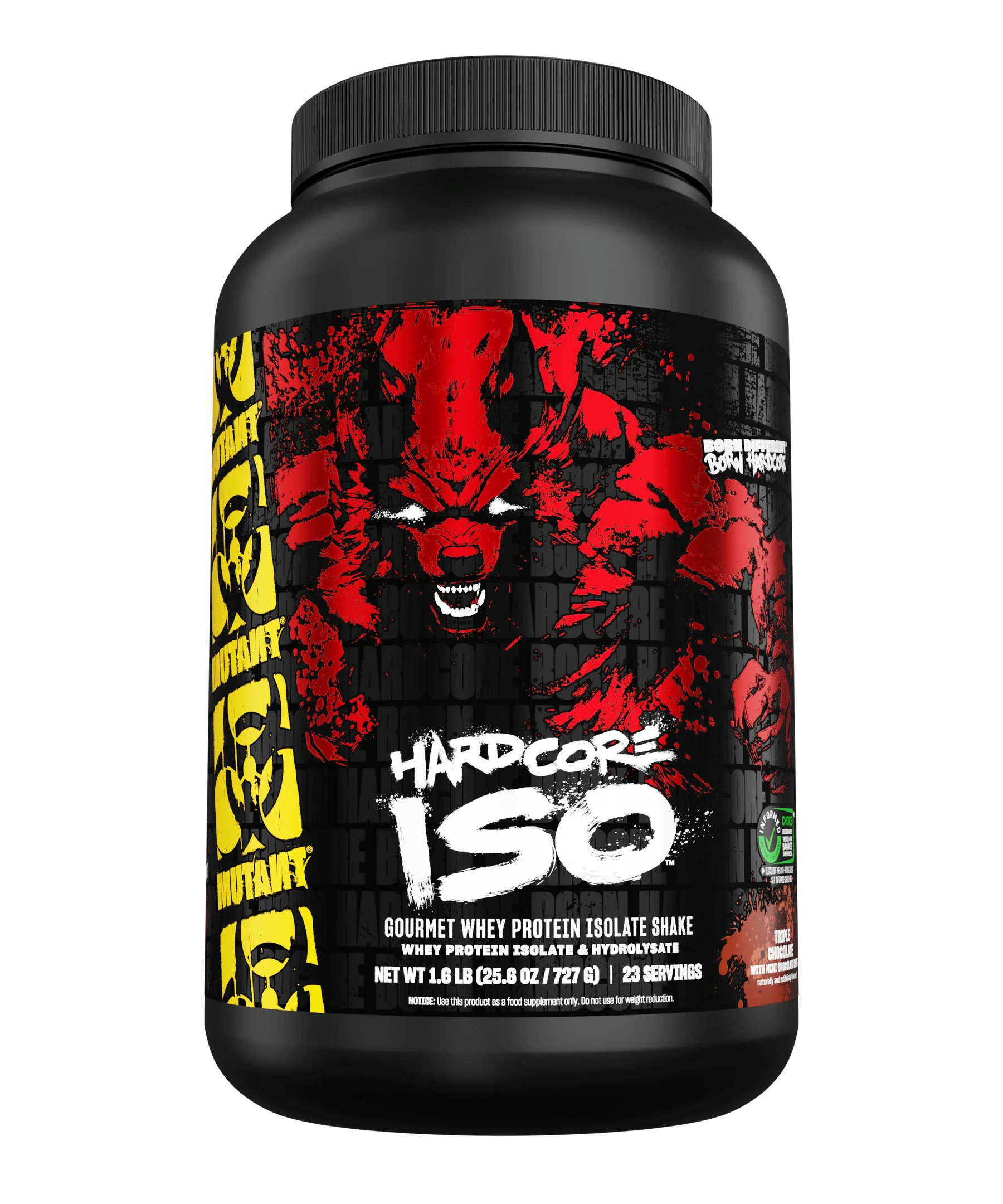 Proteina Izolata din Zer, Mutant, Hardcore Iso, 727g