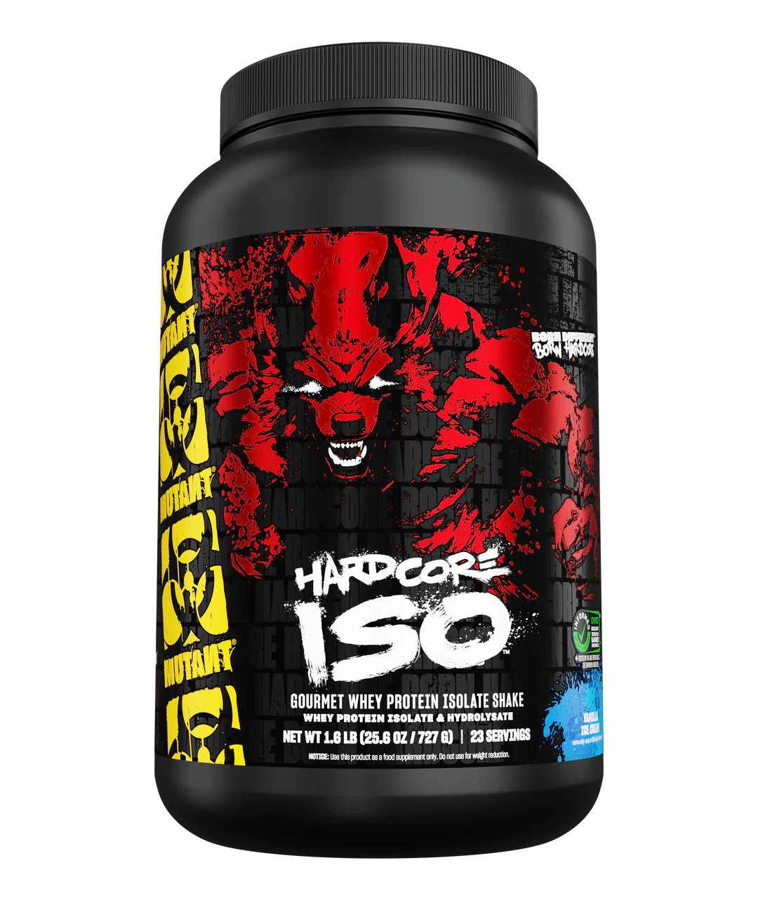 Proteina Izolata din Zer, Mutant, Hardcore Iso, 727g