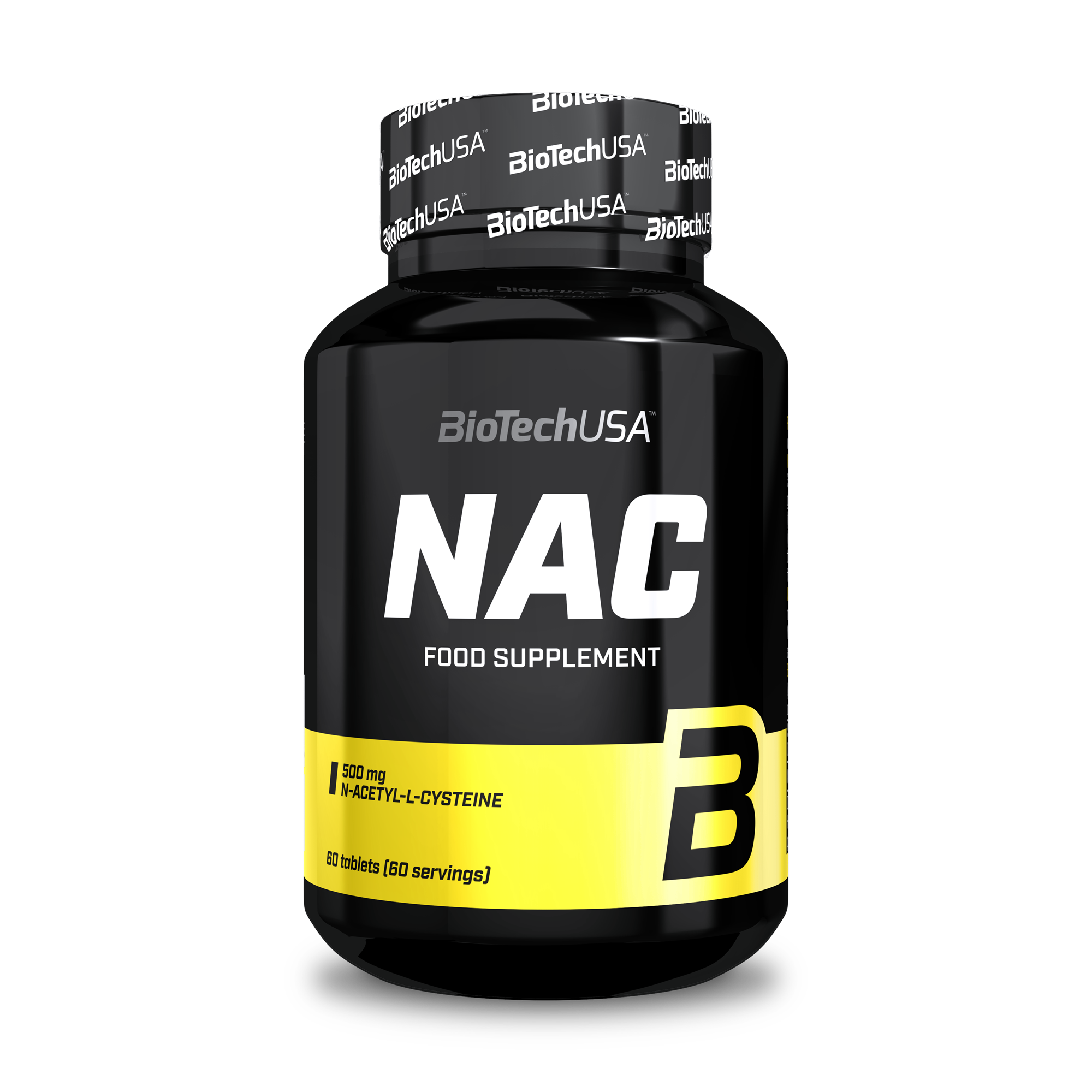 N-acetil-L-cisteină, BioTechUSA, NAC, 60 Tablete