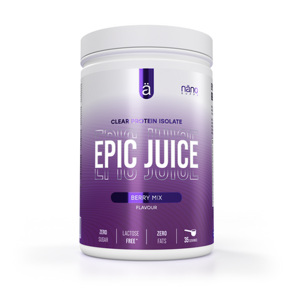 Proteina Izolata Clear, Nanosupps, Epic Juice, Clear Protein Isolate, 875g