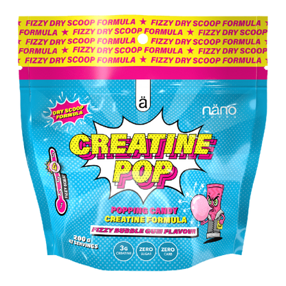 Creatină Monohidrată Dry Scoop, Nanosupps, Creatine Pop, 200g