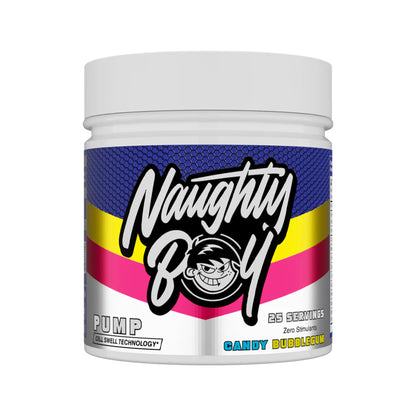 Pre-Workout fara Cafeina, Naughty Boy, Pump Zero Stimulants, 400g