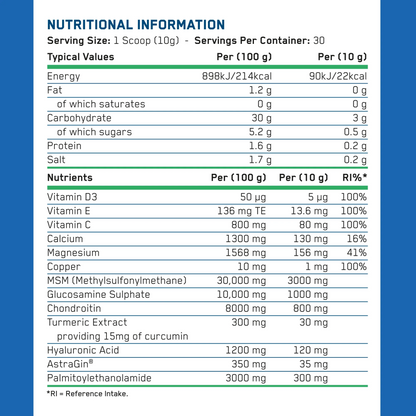 Supliment pentru Articulații, Applied Nutrition, Joint Complex, 300g