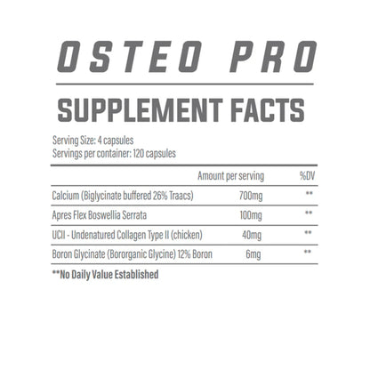 Supliment pentru Articulatii, Trained by JP, Osteo Pro, 120 Capsule