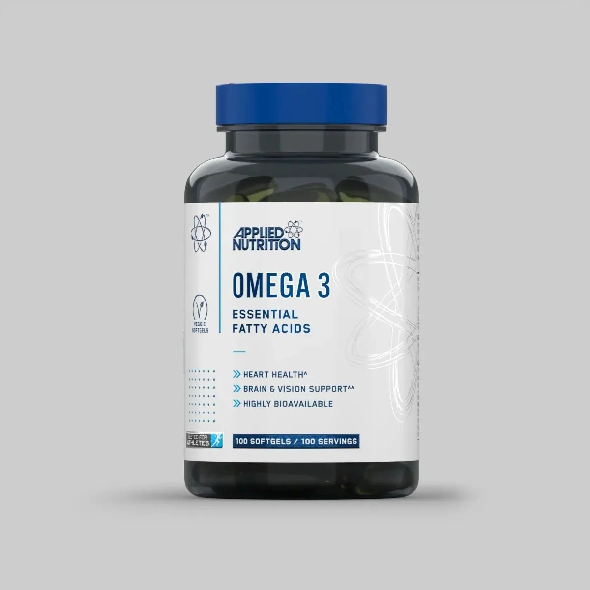 Acizi Grasi, Applied Nutrition, Omega 3, Essential Fatty Acids, 100 Softgels