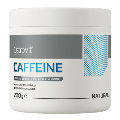 Cafeina Pudra, OstroVit, Caffeine, 200g