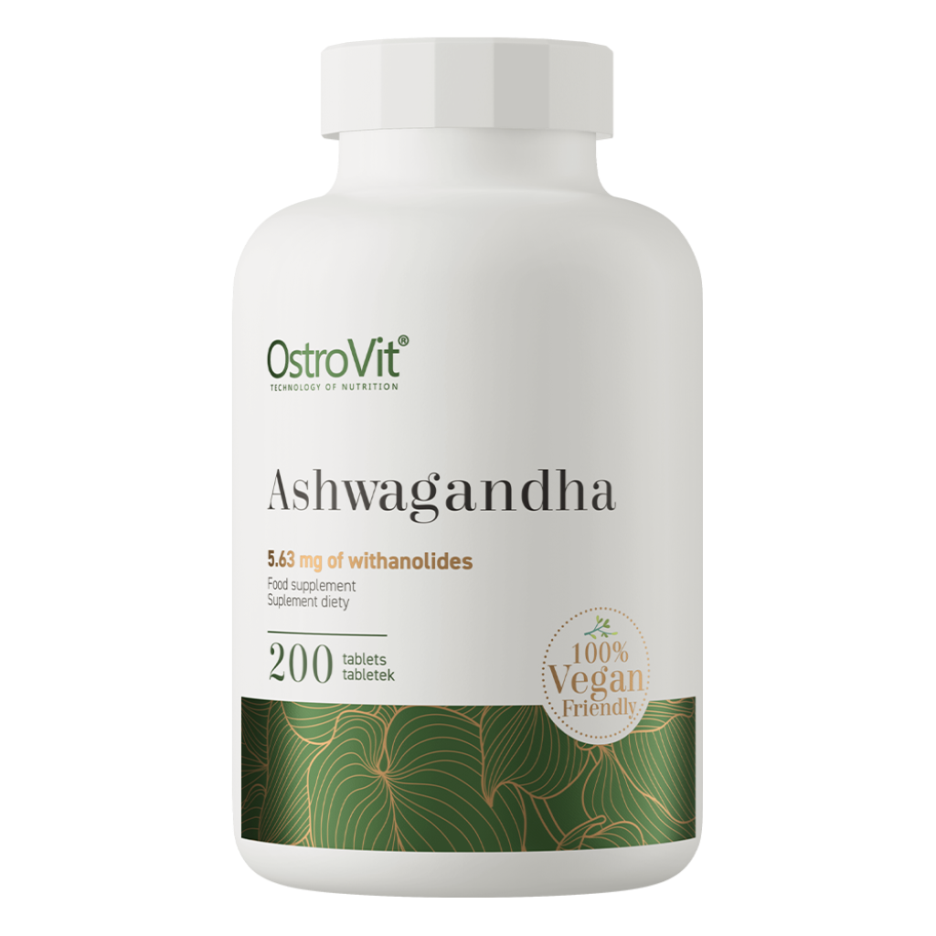 Performanta Sportiva, OstroVit, Ashwagandha, 200 Tablete