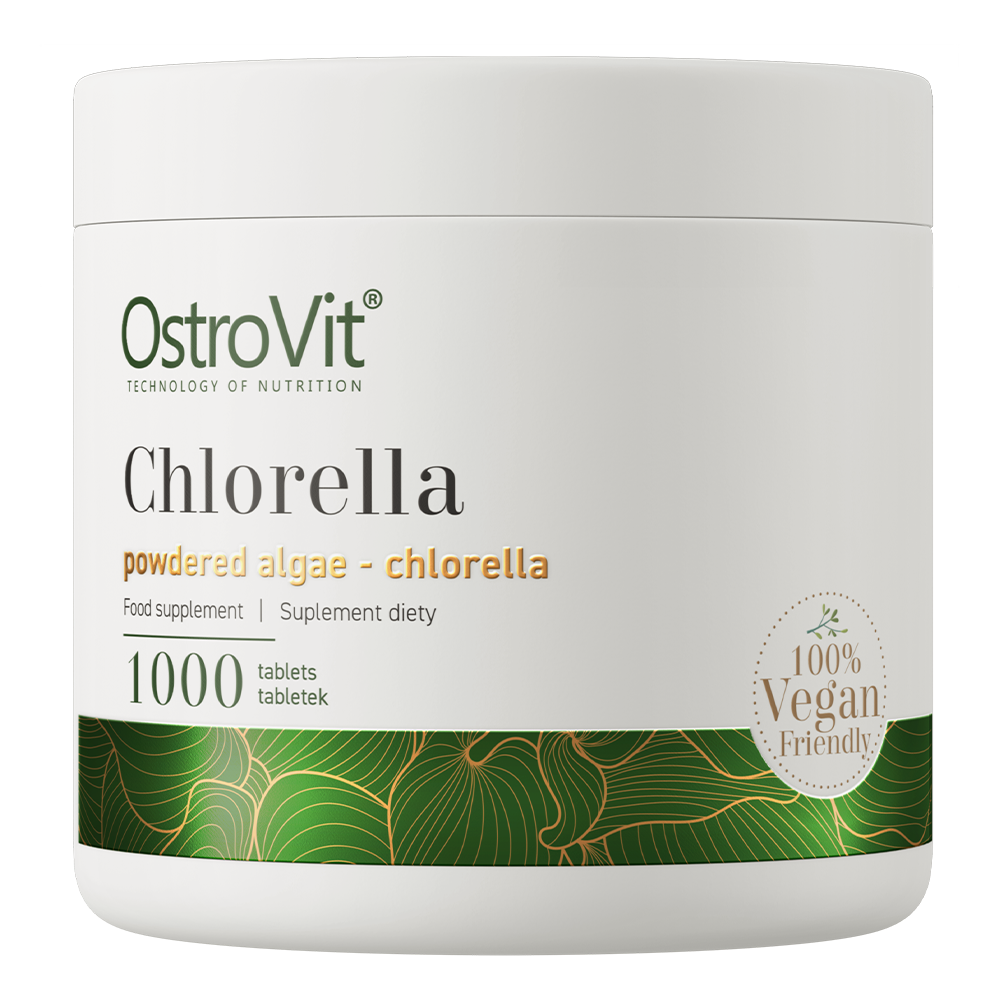 Chlorella, OstroVit, Chlorella, 1000 Tablete