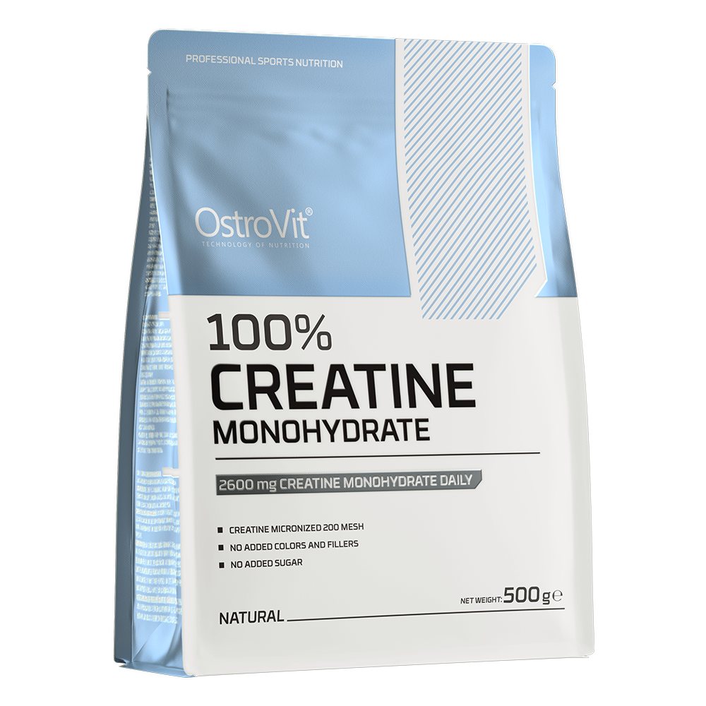 Creatina Monohidrata, OstroVit, Creatine Monohydrate, 500g