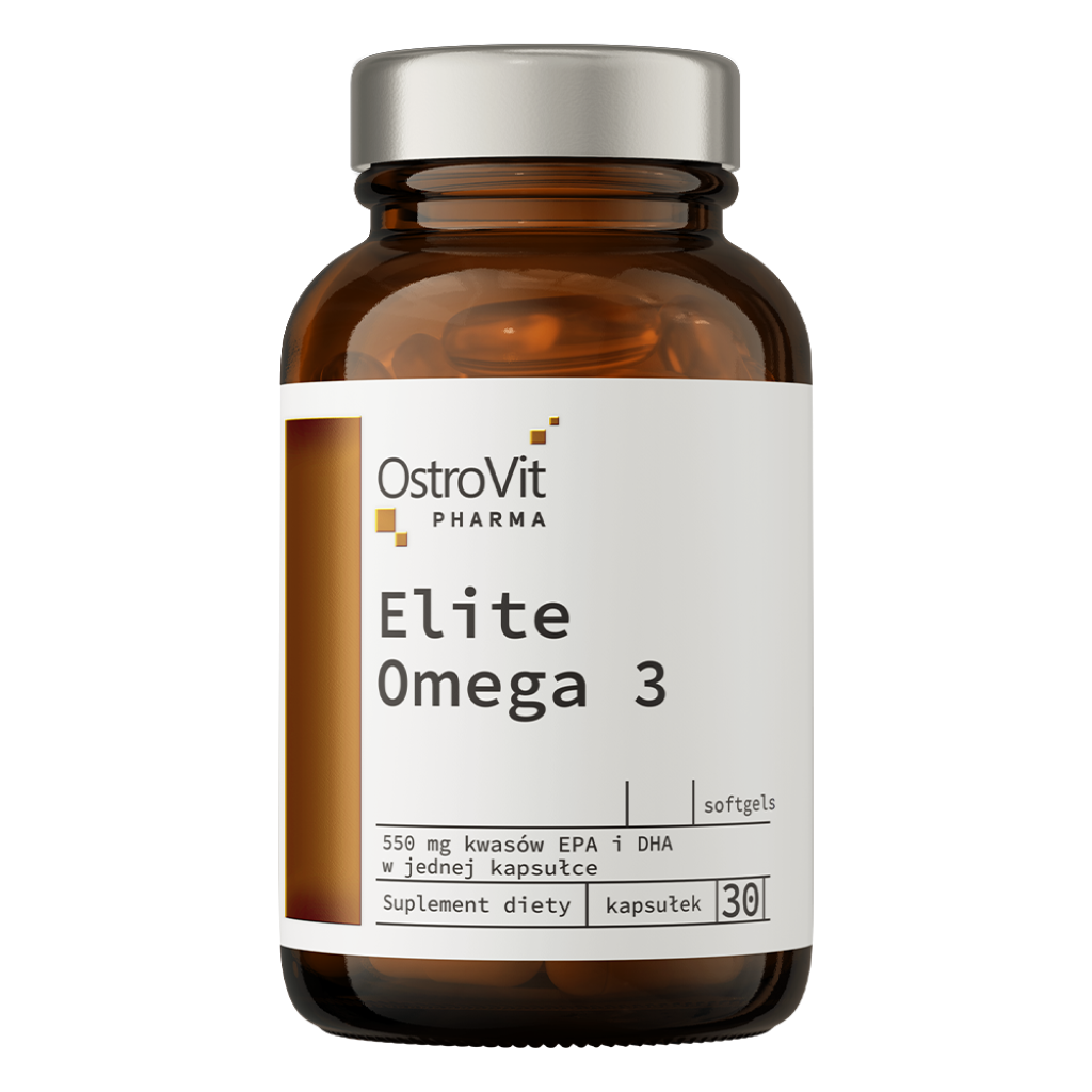 Acizi Grasi Omega 3, OstroVit, Elite Omega 3, 30 Capsule