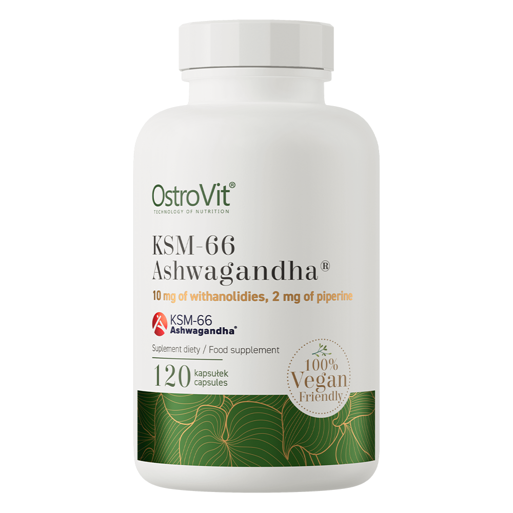 Extract de Ashwagandha, OstroVit, KSM-66 Ashwagandha, 120 Tablete