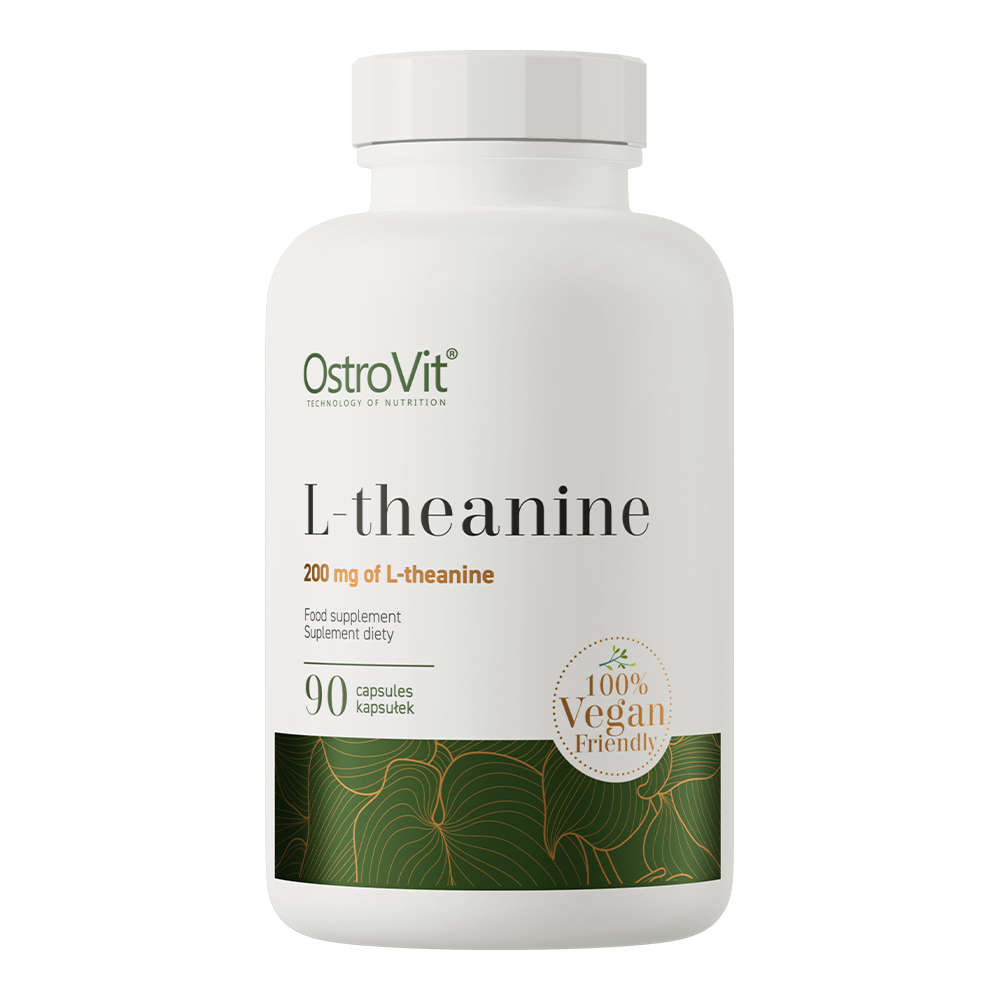 L-teanina, OstroVit, L-Theanine, 90 Capsule