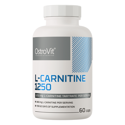 L-Carnitina Capsule, OstroVit, L-Carnitina 1250mg, 60 Capsule