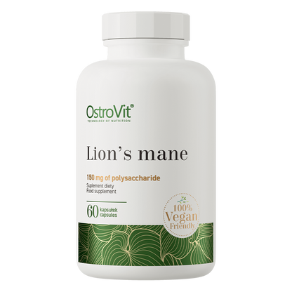 Extract de Coama-Leului, OstroVit, Lion's Mane, 60 Capsule
