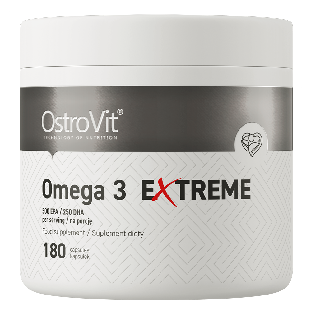 Acizi Grasi Omega 3, OstroVit, Omega 3 Extreme, 180 Capsule