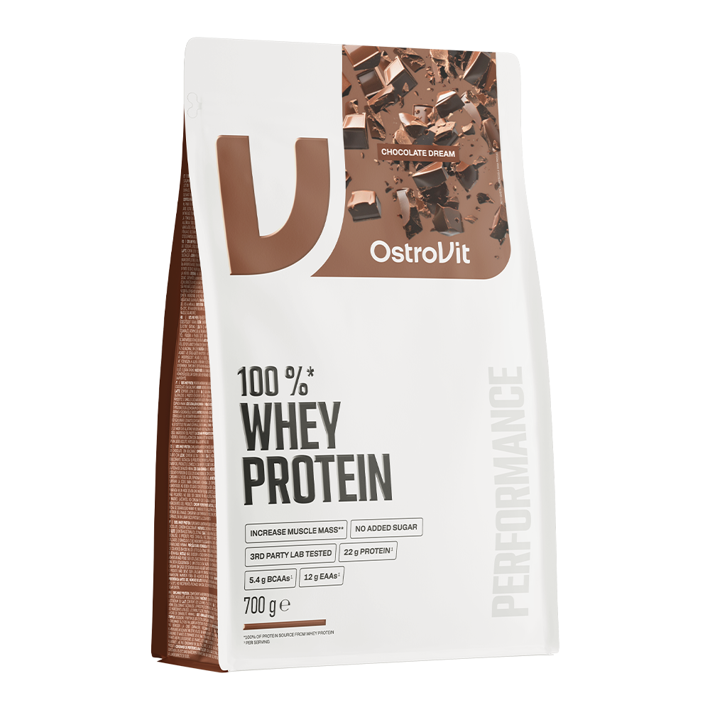 Proteina Din Zer, OstroVit, 100% Whey Protein, 700g