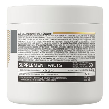 Creatina Monohidrata, OstroVit, Creatine Monohydrate Creapure, 250g