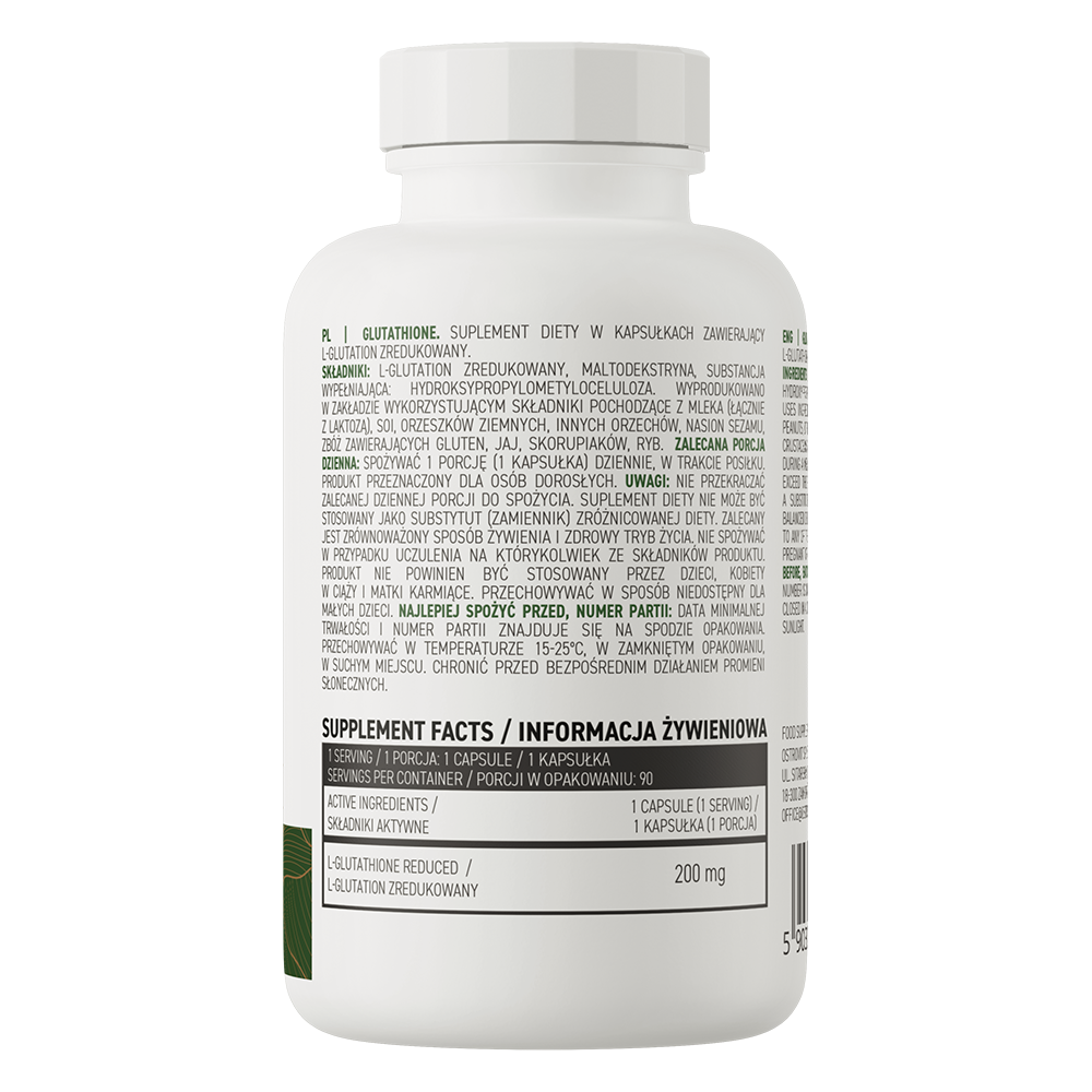 Glutation, OstroVit, Glutathione, 90 Capsule