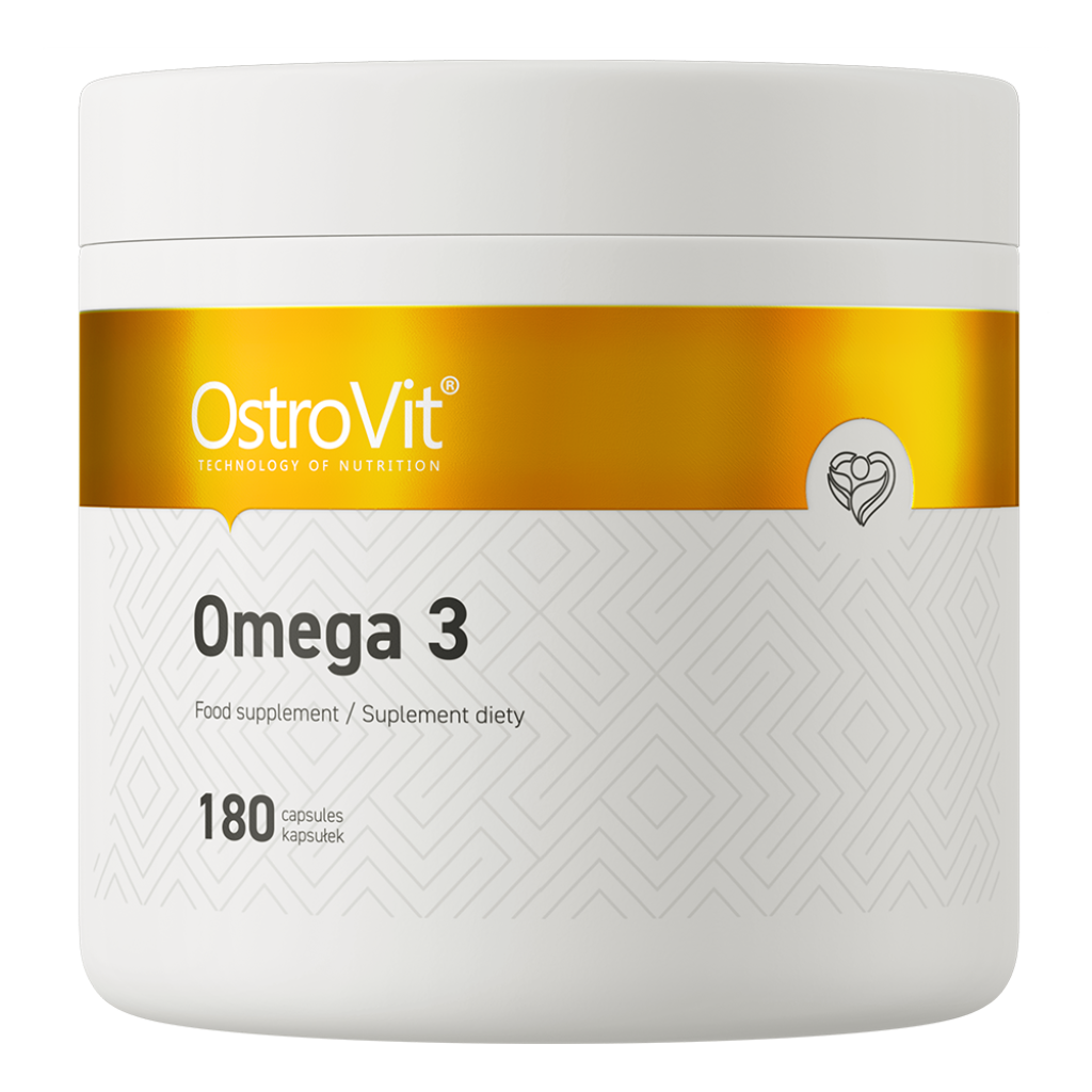 Acizi Grasi, OstroVit, Omega 3, 180 Capsule