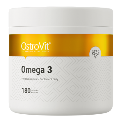 Acizi Grasi, OstroVit, Omega 3, 180 Capsule