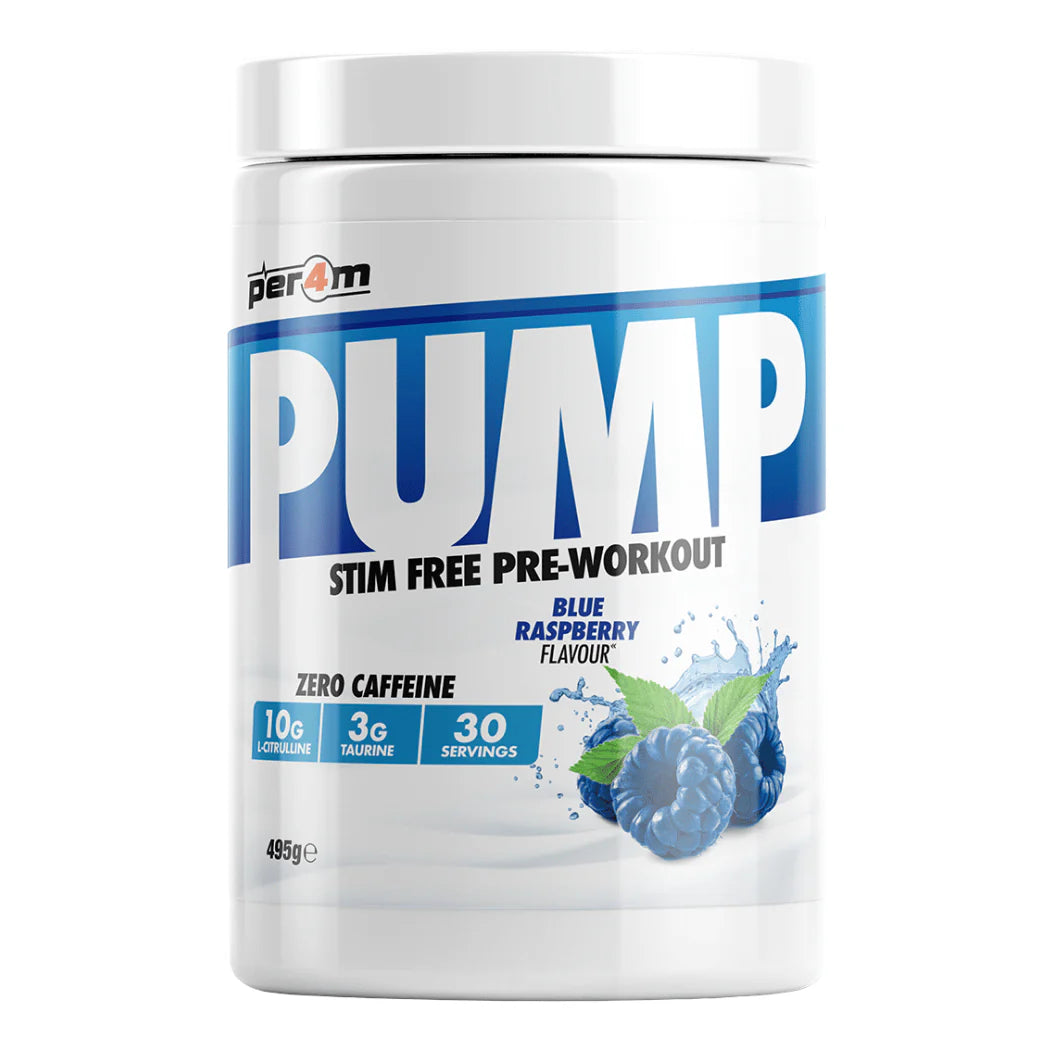 Pre-Workout Fara Stimulent, PER4M, Pump Non-Stim Pre-Workout, 495g