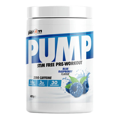 Pre-Workout Fara Stimulent, PER4M, Pump Non-Stim Pre-Workout, 495g