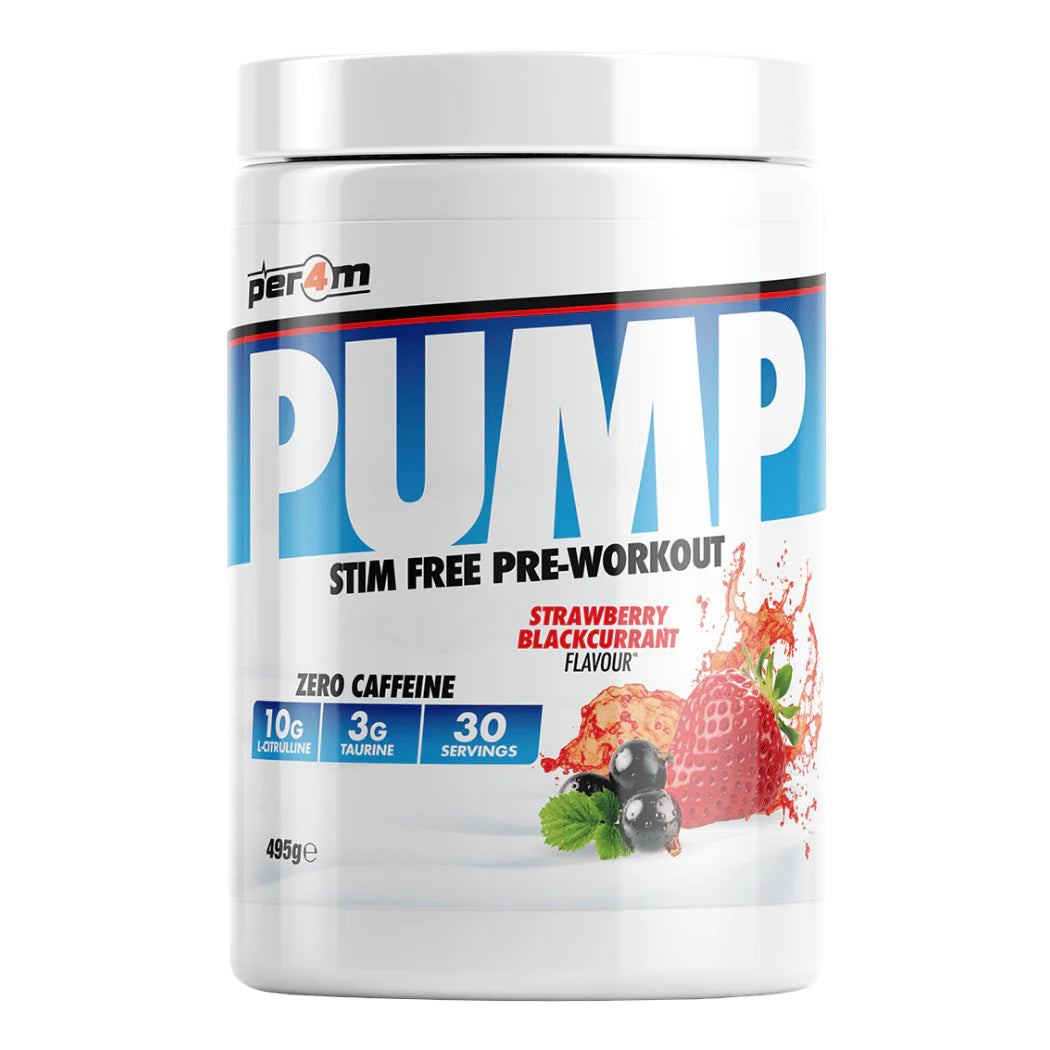 Pre-Workout Fara Stimulent, PER4M, Pump Non-Stim Pre-Workout, 495g