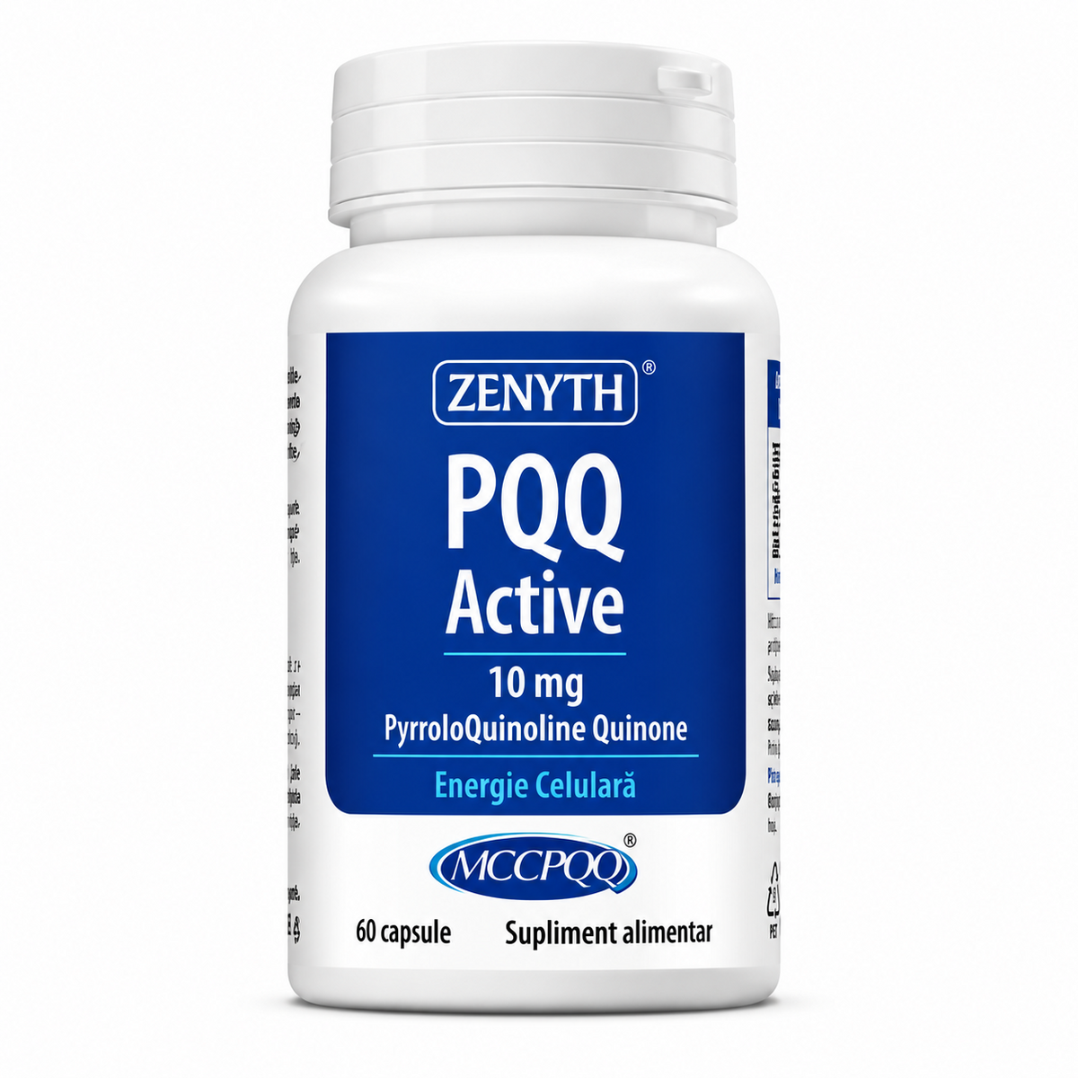 Suport pentru Funcția Mitocondrială, Zenyth, PQQ Active, 60 Capsule