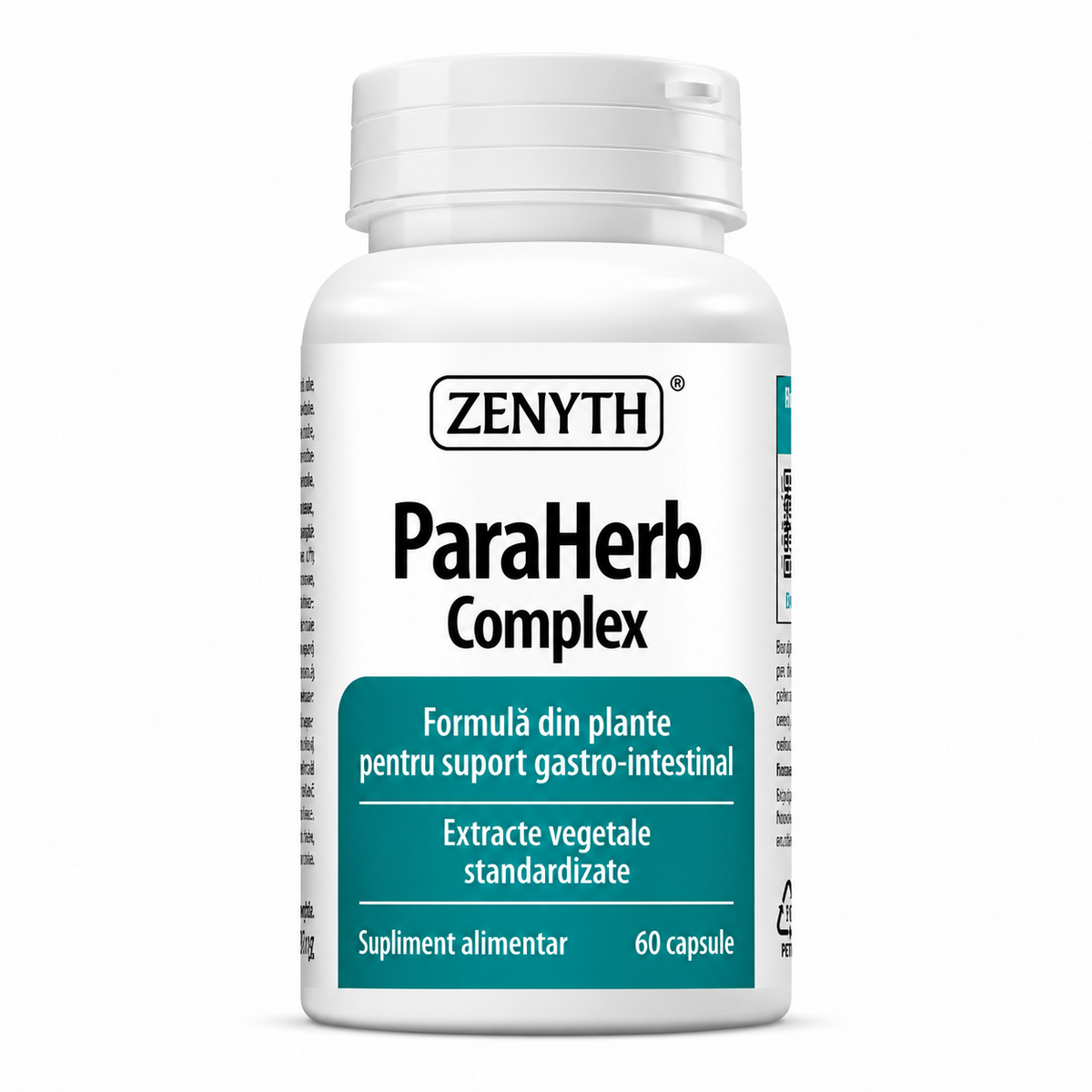 Suport Gastrointestinal, Zenyth, ParaHerb Complex, 60 Capsule