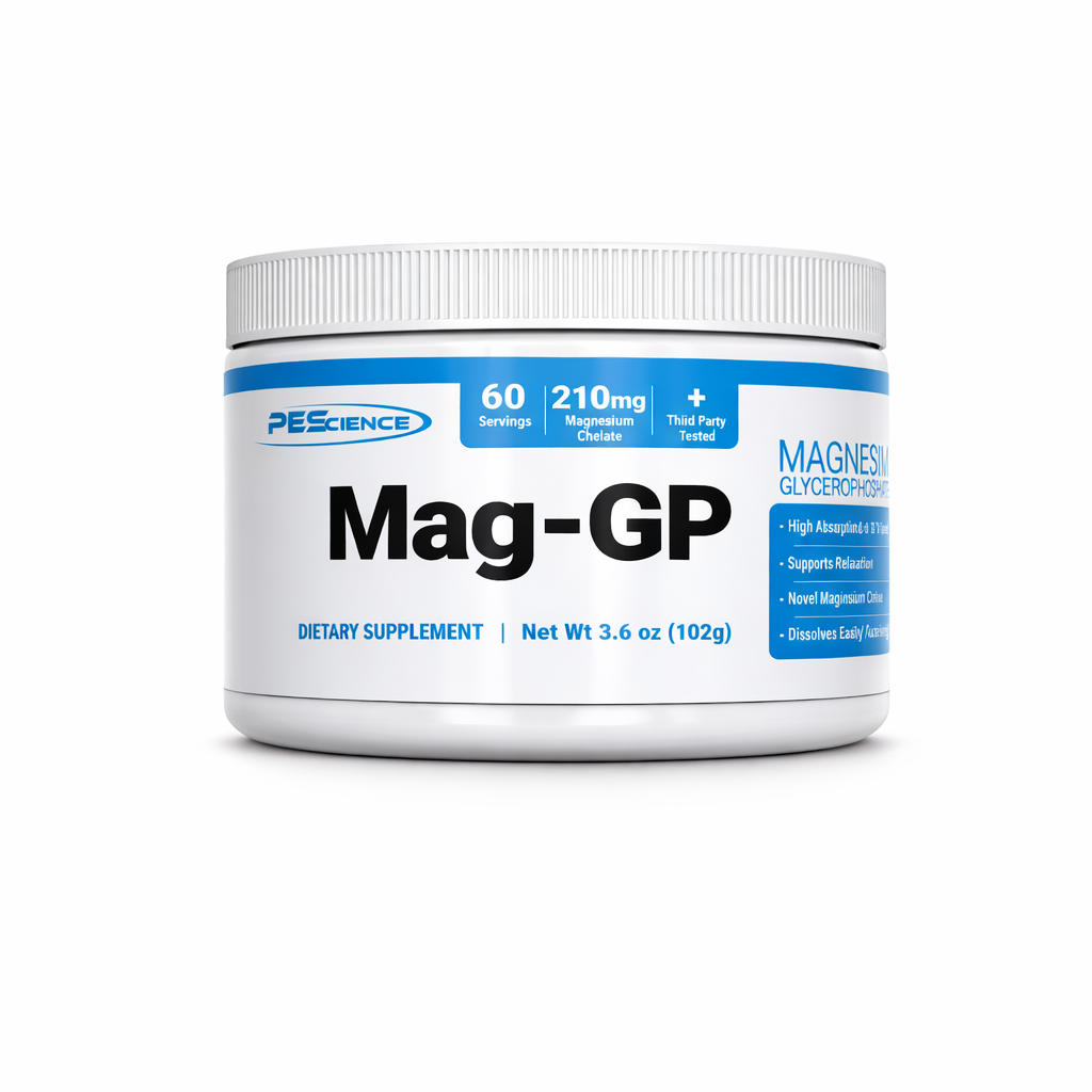 Magneziu Glicero-fosfat Chelat, PEScience, Mag-GP, 102g