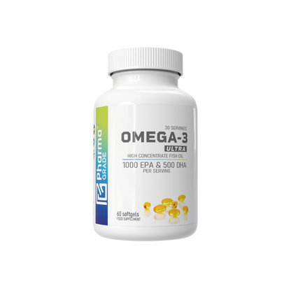 Acizi Grași Omega-3, Pharma Grade, Omega-3 Ultra, 60 Softgels